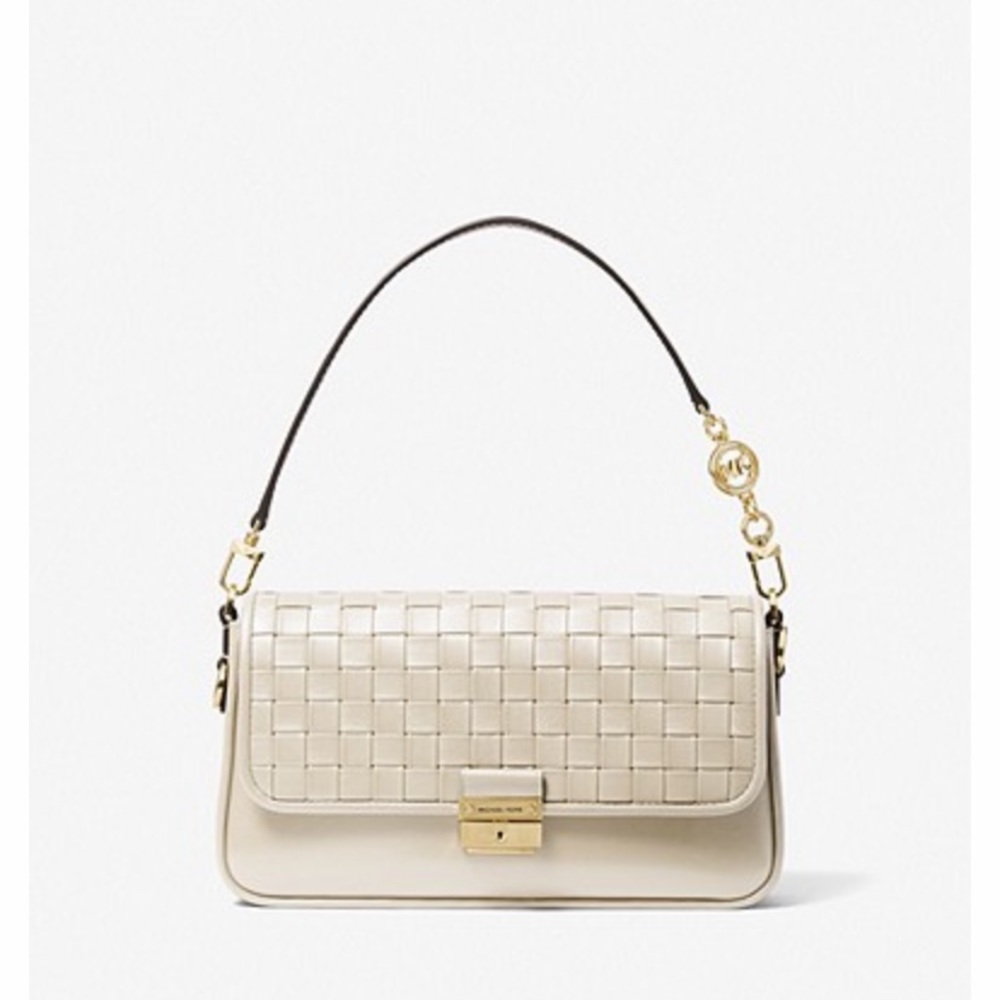 MICHAEL KORS
Bradshaw Woven Leather Shoulder Bag